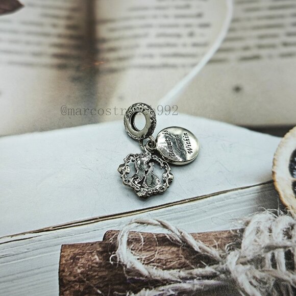 Pandora Beauty and the Beast Dancing Dangle Charm - Picture 3 of 4